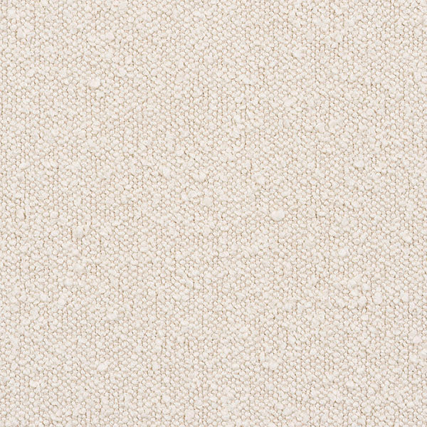BENCH CREAM FABRIC IN SILVER SHIMMER FINISH