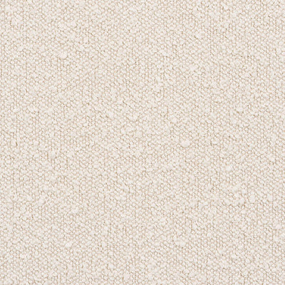 BENCH CREAM FABRIC IN SILVER SHIMMER FINISH