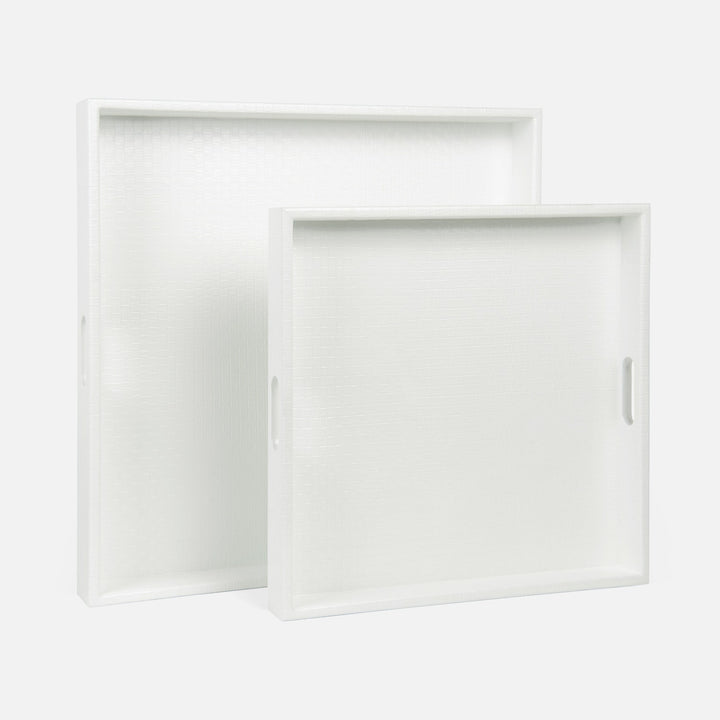 AMBROSE XL SQR TRAY S/2