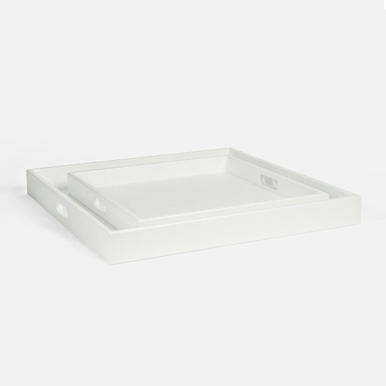 AMBROSE XL SQR TRAY S/2