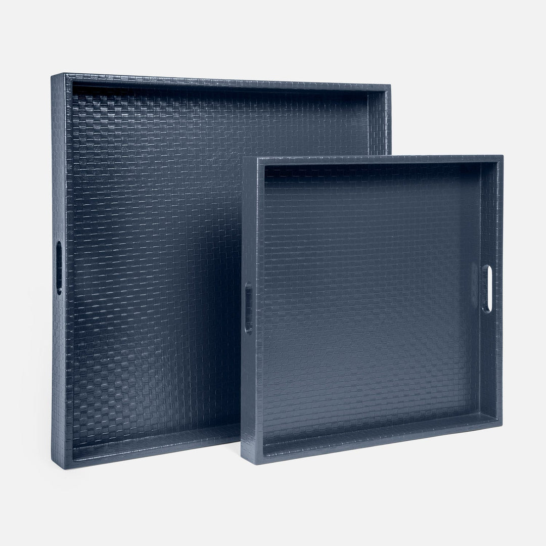 AMBROSE XL SQR TRAY S/2