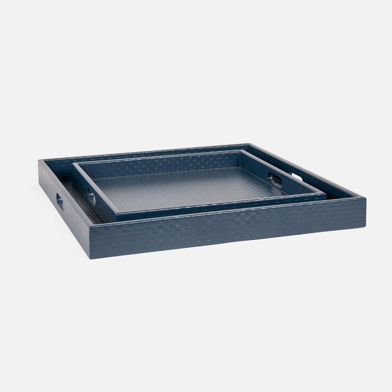 AMBROSE XL SQR TRAY S/2