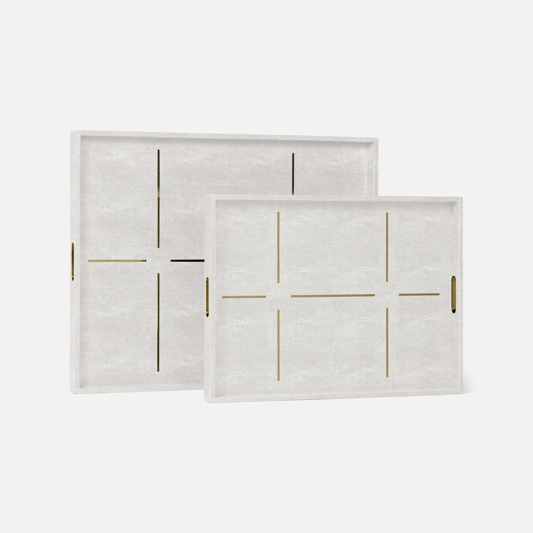 DAINA XL RECT TRAY S/2