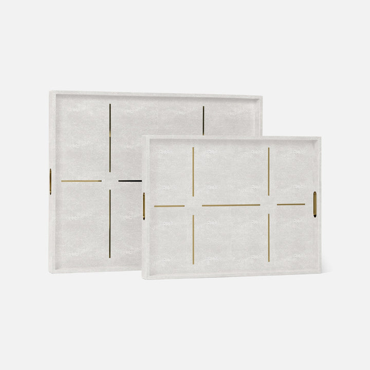 DAINA XL RECT TRAY S/2