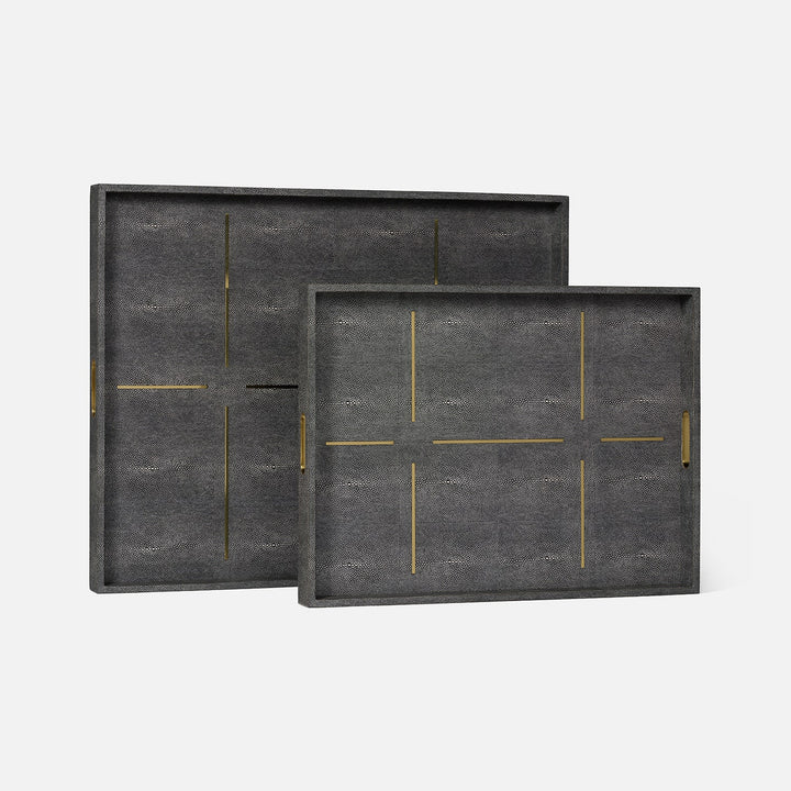 DAINA XL RECT TRAY S/2