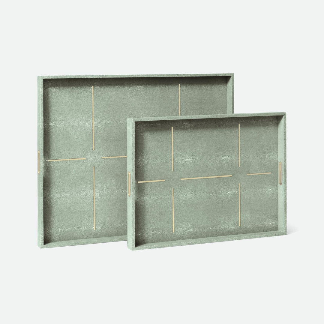 DAINA XL RECT TRAY S/2