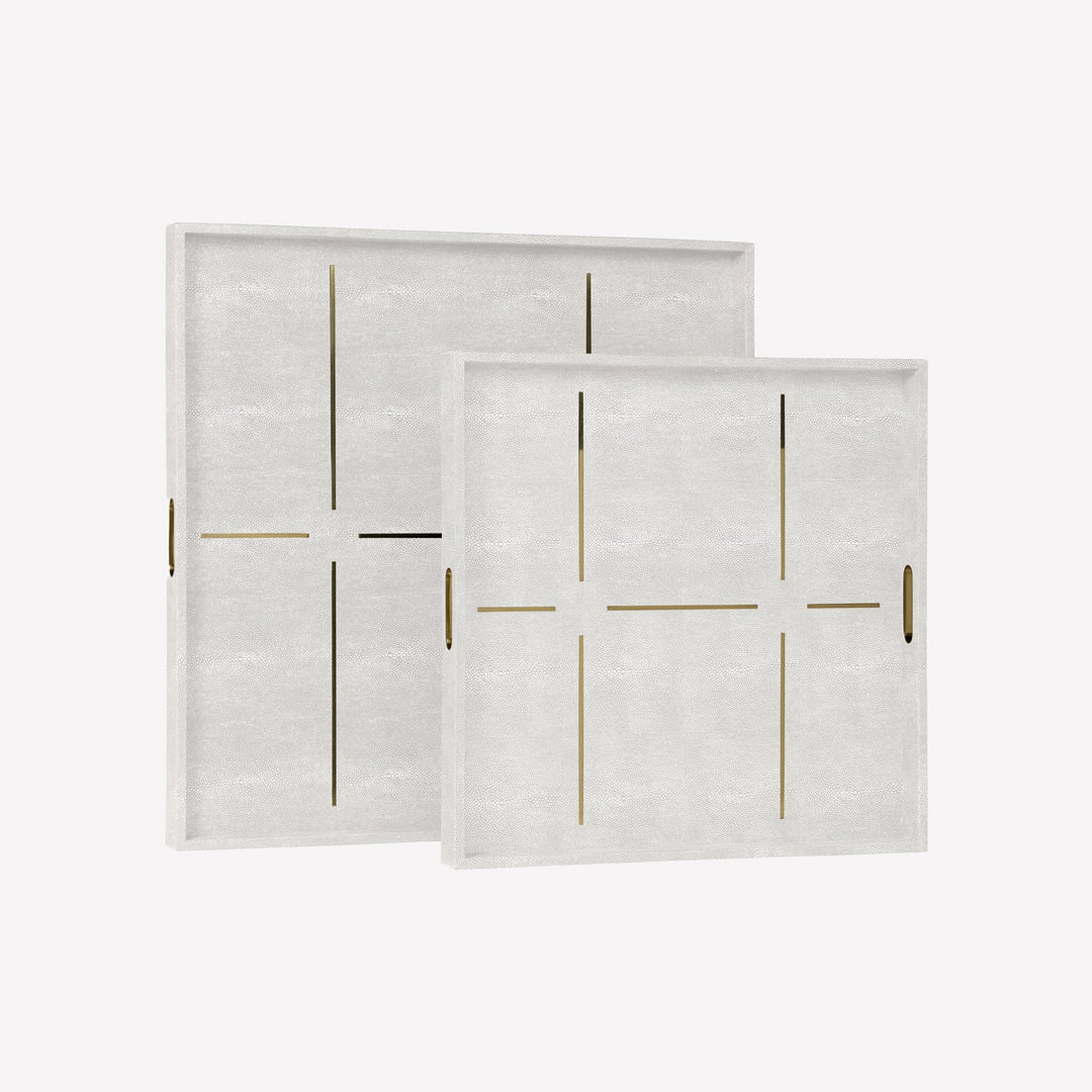 DAINA XL SQR TRAY S/2