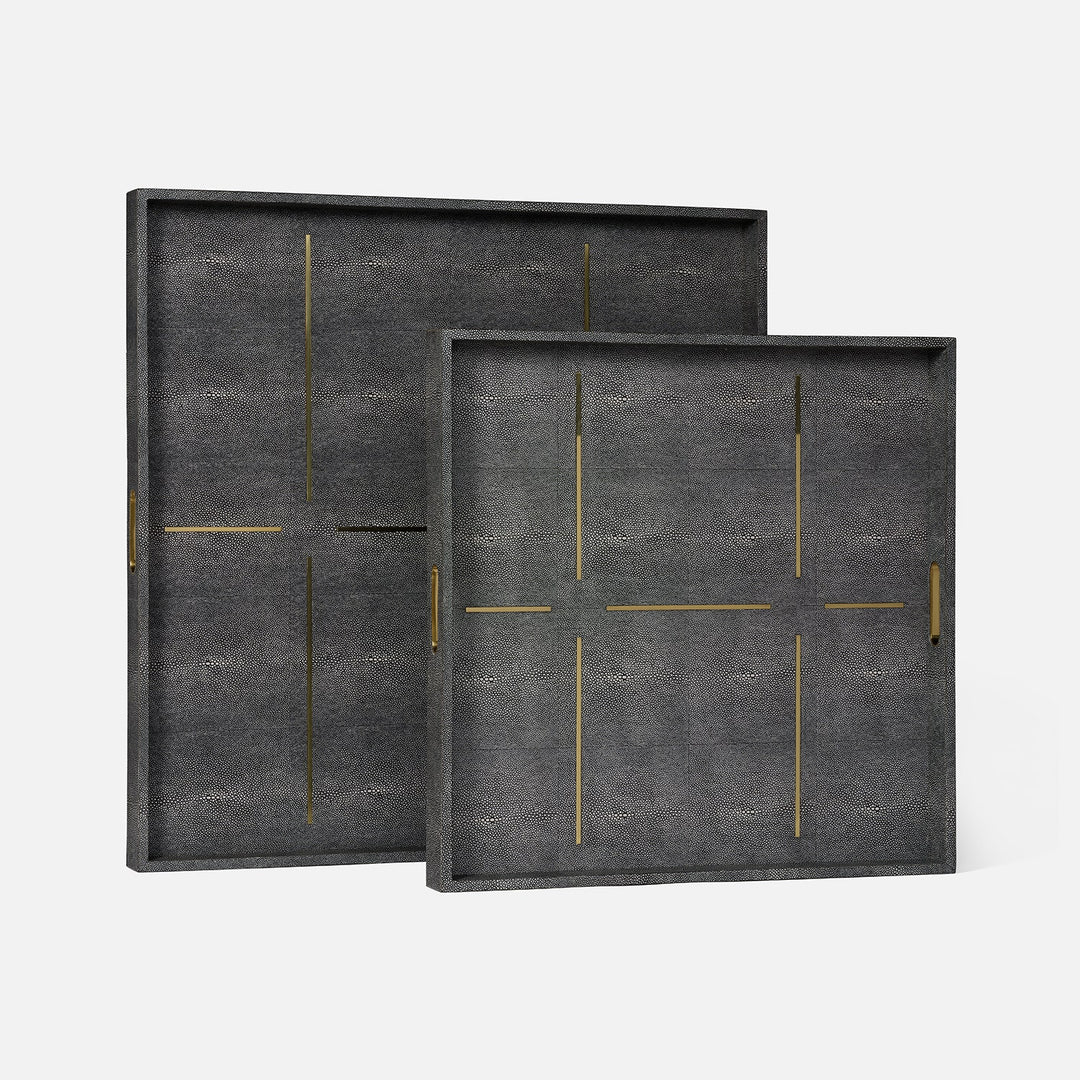 DAINA XL SQR TRAY S/2