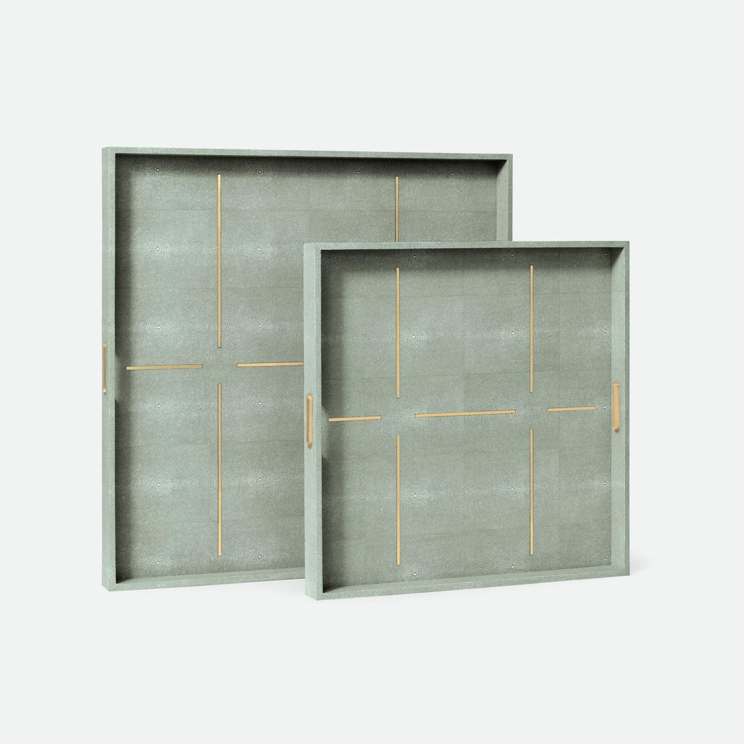 DAINA XL SQR TRAY S/2