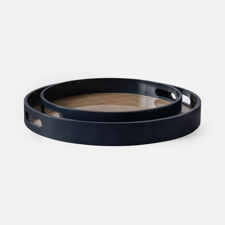 ELIJAH RND TRAY S/2