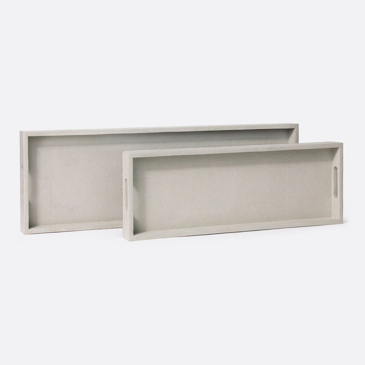 EMERY CONSOLE TRAY S/2