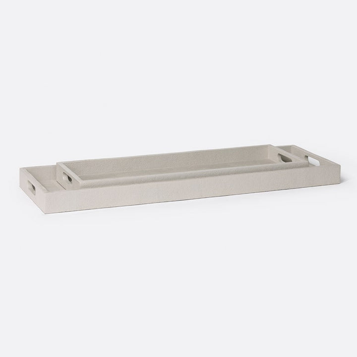 EMERY CONSOLE TRAY S/2