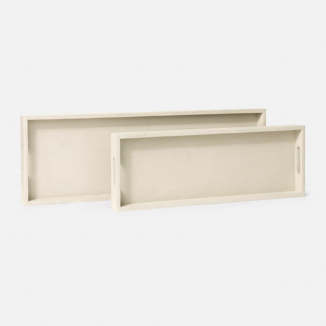 EMERY CONSOLE TRAY S/2