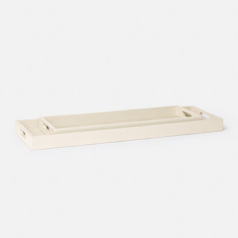 EMERY CONSOLE TRAY S/2