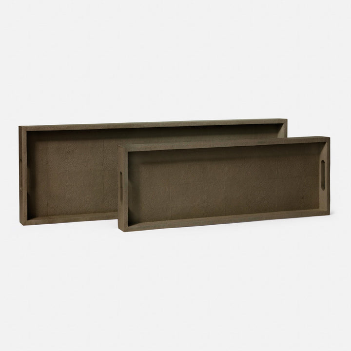 EMERY CONSOLE TRAY S/2