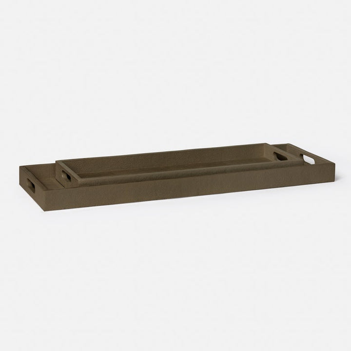 EMERY CONSOLE TRAY S/2