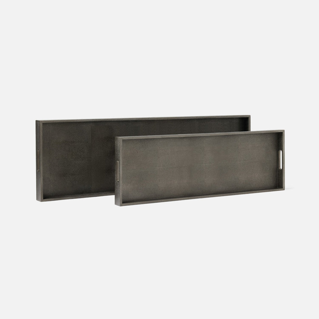 EMERY CONSOLE TRAY S/2