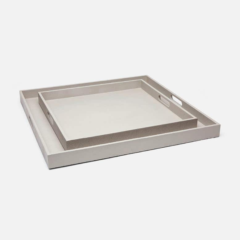 EMERY XL SQR TRAY S/2