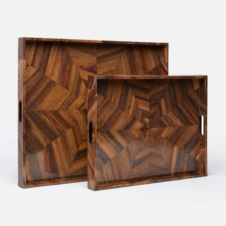 JADA XL RECT TRAY S/2
