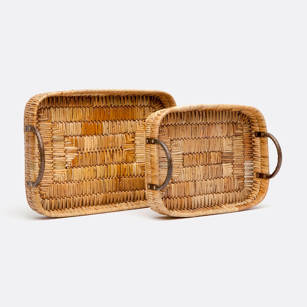 ROYSTON RECT TRAY S/2