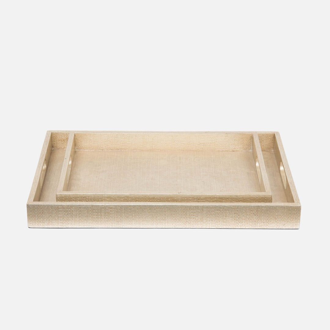 SUTTON XL RECT TRAY S/2