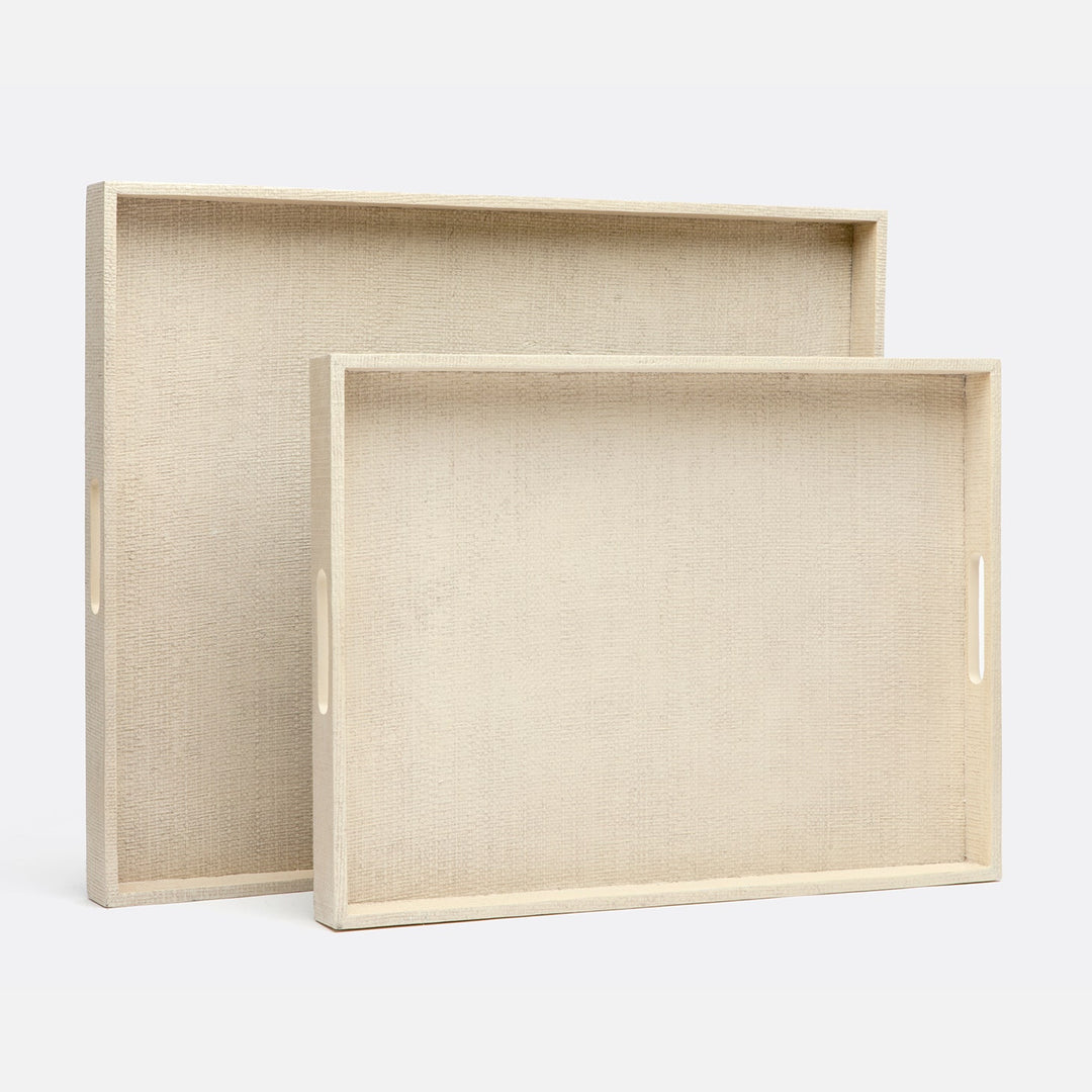 SUTTON XL RECT TRAY S/2