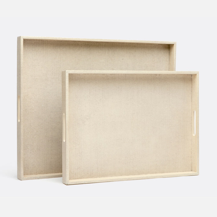 SUTTON XL RECT TRAY S/2