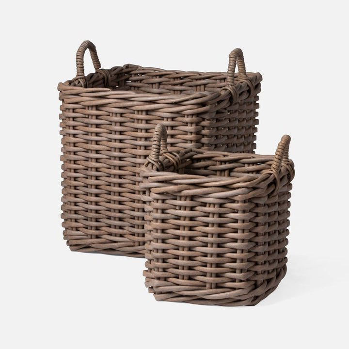 WARNER XL SQUARE BASKET S/2