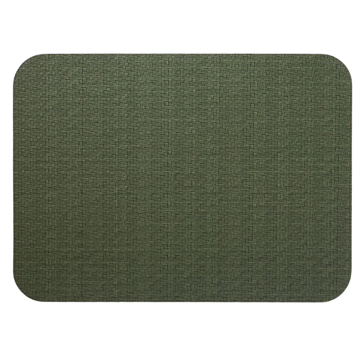 PLACEMAT WICKER OBLONG 13" X 18"