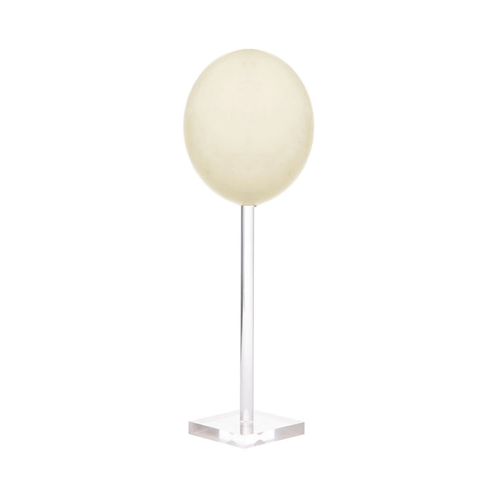 OSTRICH EGGS NATURAL ACRYLIC STAND