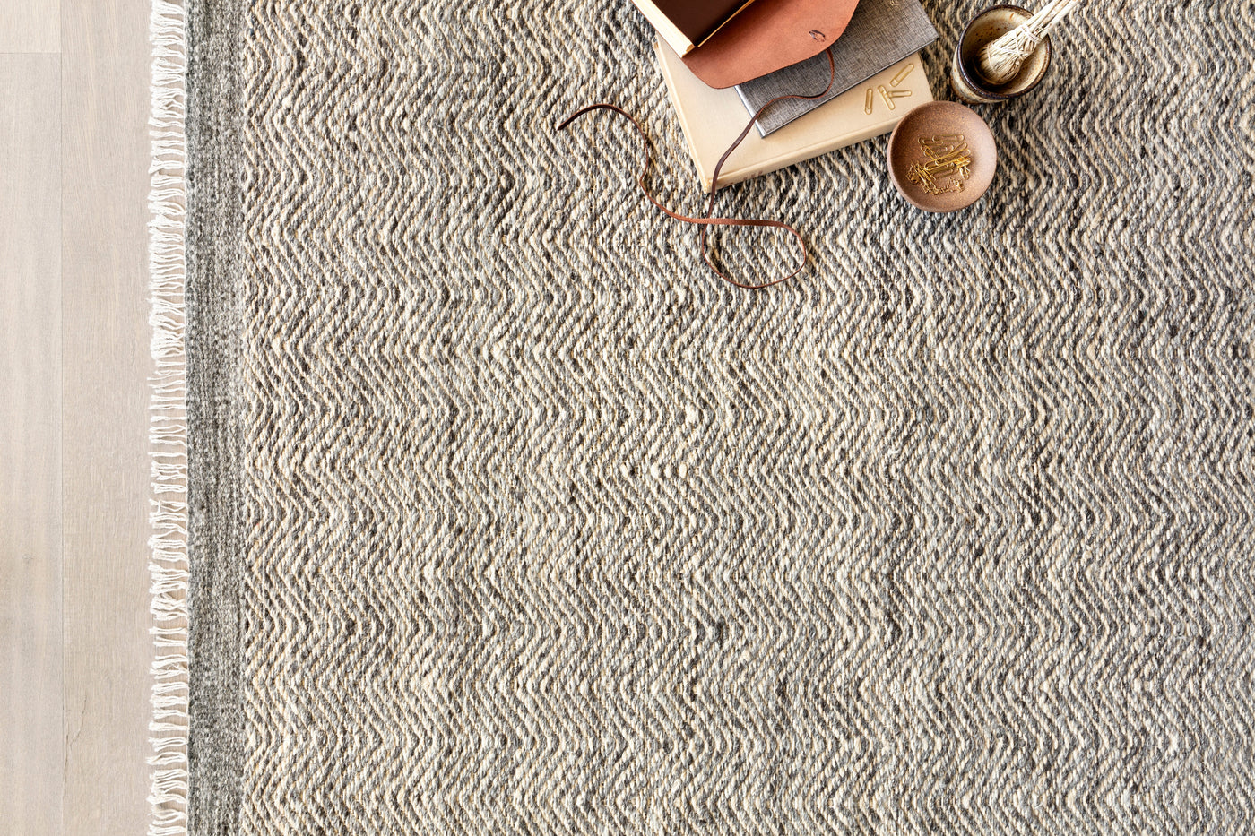 RUG OME GREY 5'X7'6" #72063