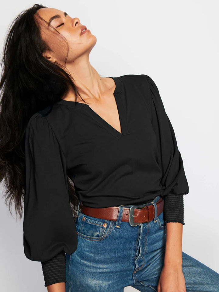 TOP PEASANT TEE