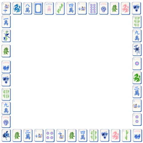 NOTEPAD PREPPY MAHJONG W/HOLDER
