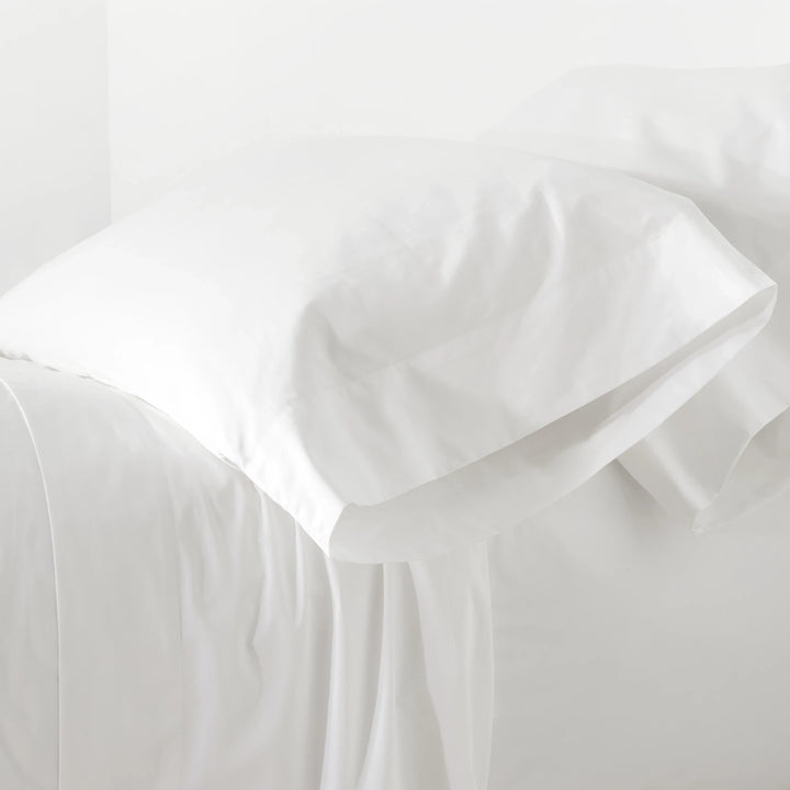 SHEET SET PERCALE WHITE