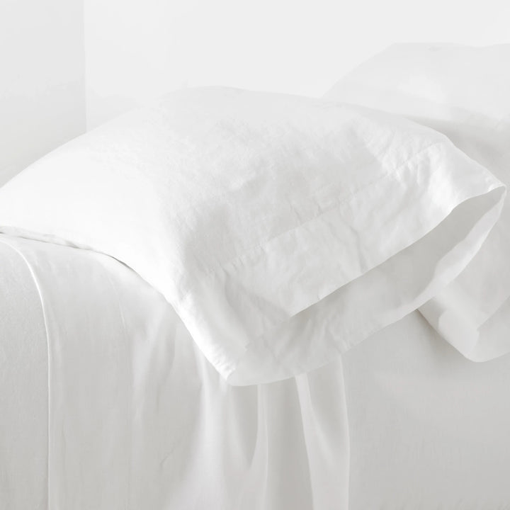 SHEET SET LUSH LINEN WHITE #65616