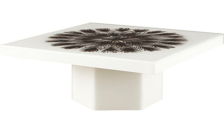 PEACOCK SQUARE COCKTAIL TABLE