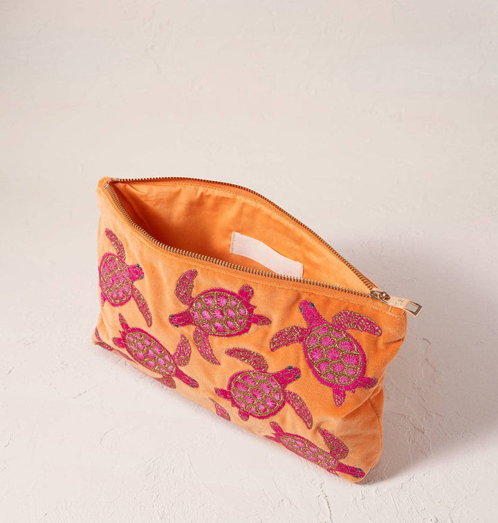 POUCH TURTLE CONSERVATION ORANGE