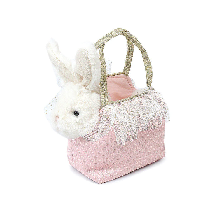 PLUSH TOY & PURSE BUNNY