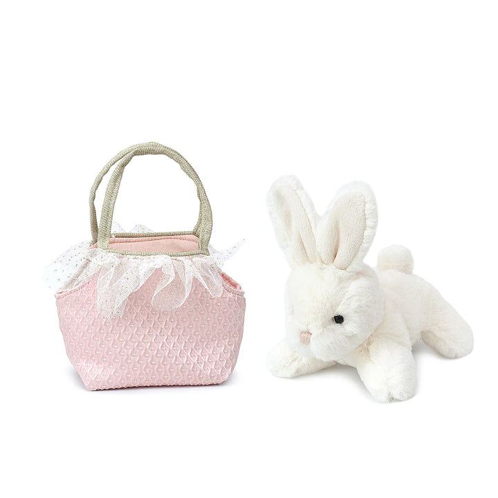 PLUSH TOY & PURSE BUNNY