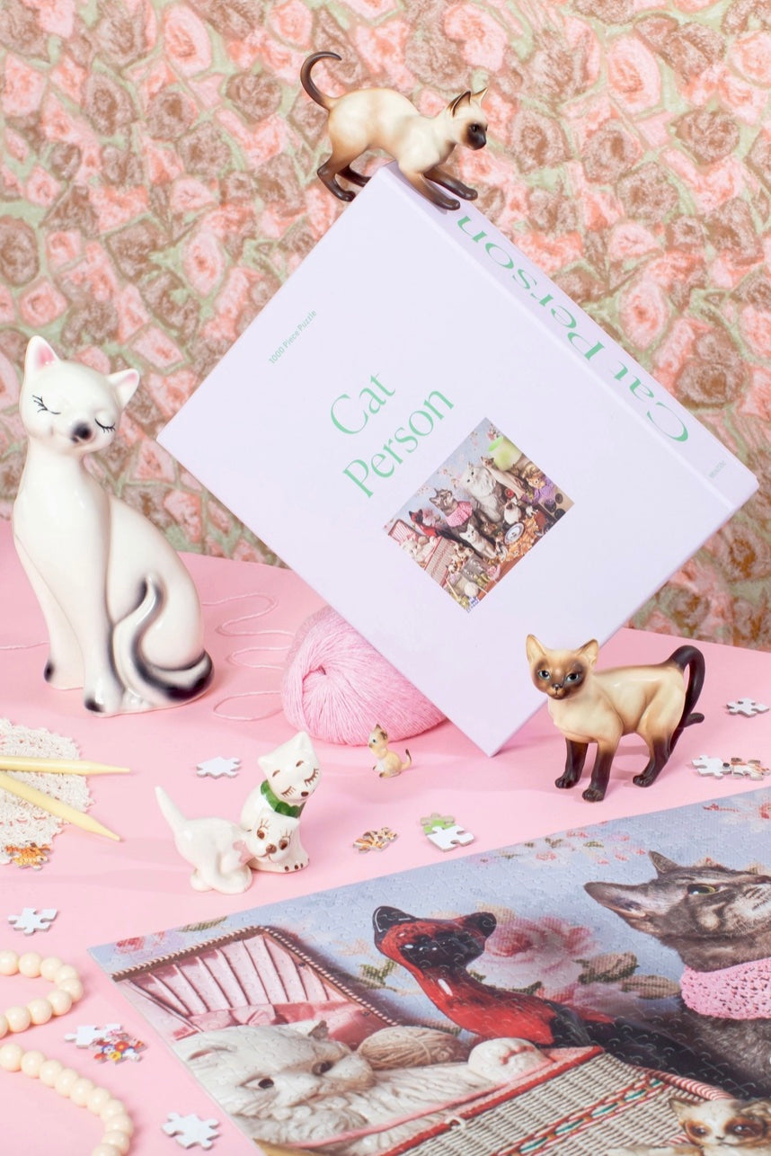PUZZLE CAT PERSON 1000PC