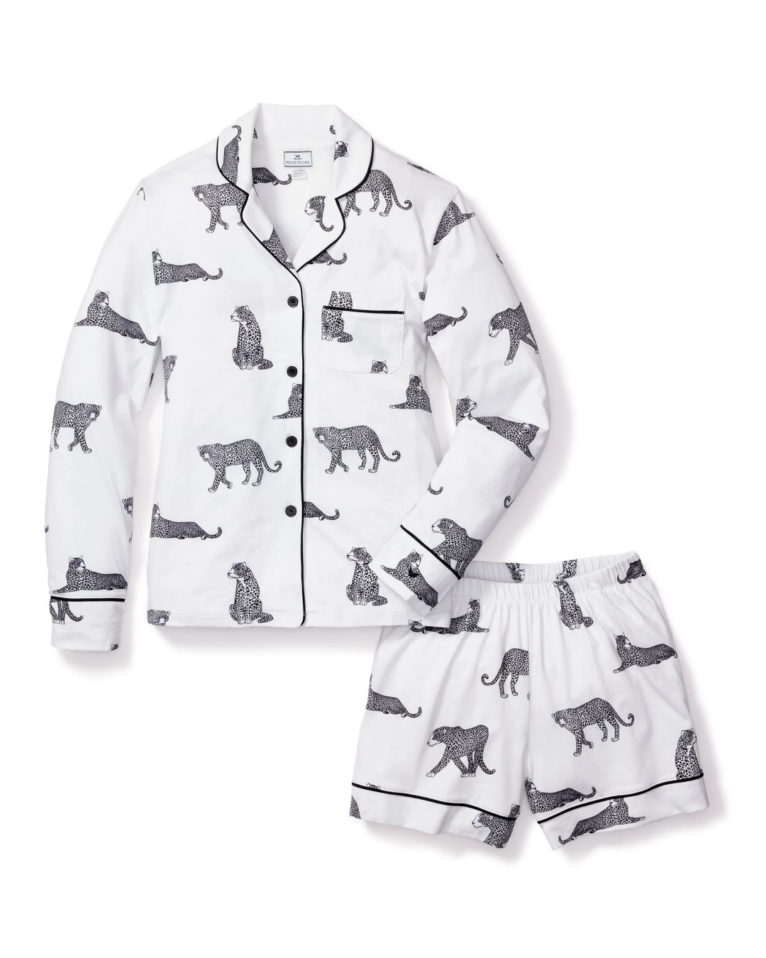 PJ SET SHORT PANTHERE DE PARIS WHITE