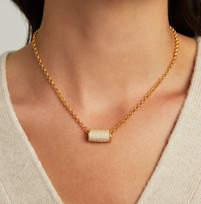 NECKLACE CORE SIGNATURE PAVE