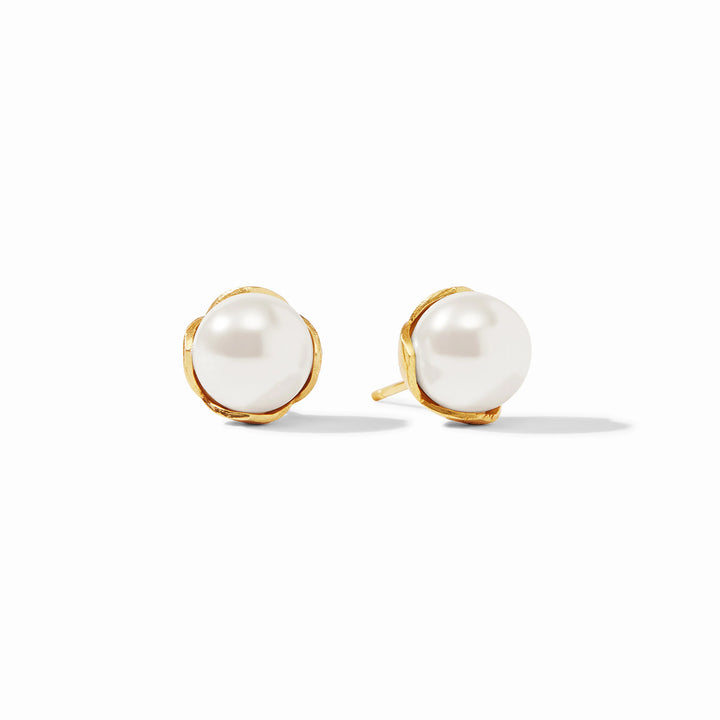 EARRING PENELOPE DEMI STUD PEARL