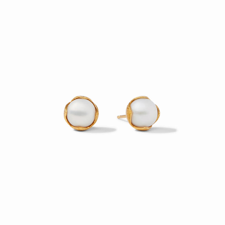 EARRING PENELOPE DEMI STUD PEARL LARGE