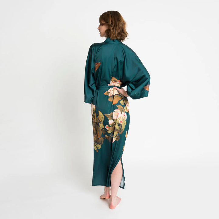 ROBE PEONY & BUTTERFLY LONG