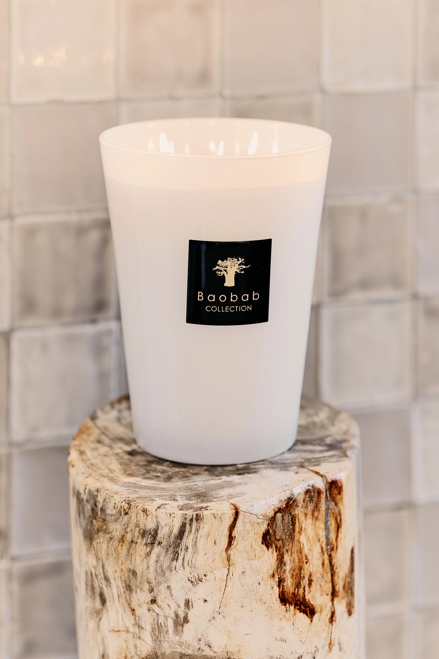 BAOBAB COLLECTION CANDLE LES PRESTIGIEUSES PIERRE DE LUNE (Available in 3 Sizes)