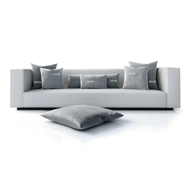 PILLOW GRAPHITE (Available in 2 Sizes)