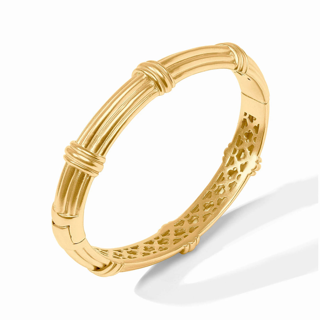 BANGLE DEMI HINGE PORTOFINO GOLD