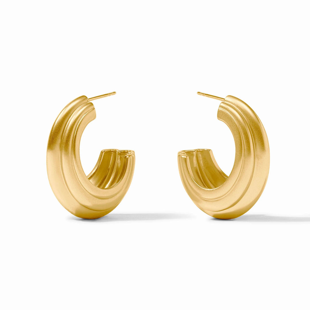 EARRING HOOP PORTOFINO GOLD