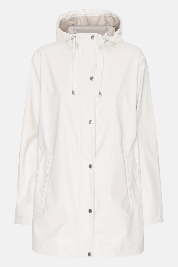 RAIN JACKET MILK CREME